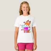 Fox as Nurse with Spritze T-Shirt (Vorne ganz)
