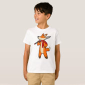 Fox as Warrior with Sword & Scarf T-Shirt (Vorne ganz)