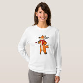 Fox as Warrior with Sword & Scarf T-Shirt (Vorne ganz)