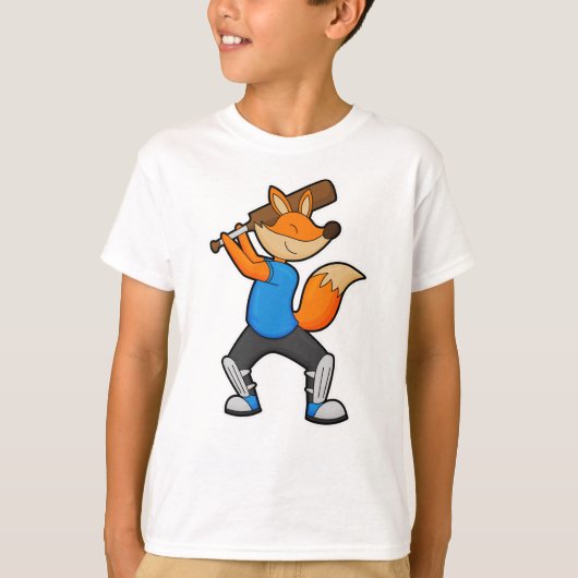 Fox auf Cricket mit Cricket Flex T-Shirt (Vorderseite)