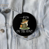 Fox auf der Jagd Button (Beispiel)