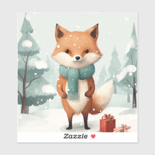 Fox Aufkleber (Blatt)