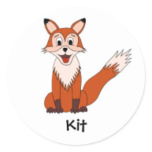 Fox-Aufkleber