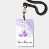 Fox Ausweis (Rückseite mit Lanyard)