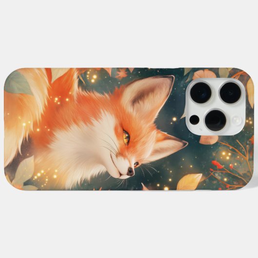 Fox Autumn Embrace Case-Mate iPhone Hülle (Rückseite (Horizontal))