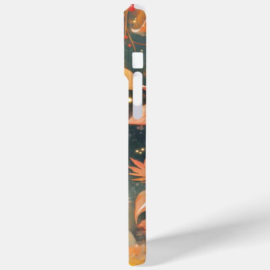 Fox Autumn Embrace Case-Mate iPhone Hülle (Rückseite / Links)