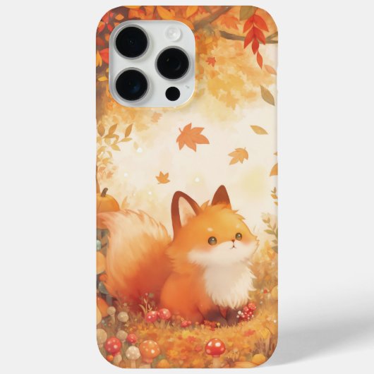 Fox Autumn Retreat Case-Mate iPhone Hülle (Rückseite)