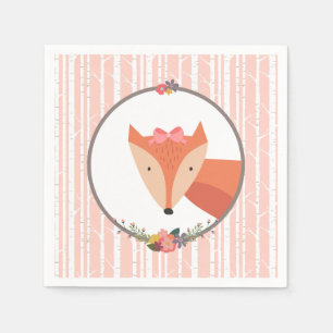 Fox-Baby-Babyparty Serviette