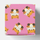 Fox Baby Dusche Pink Geschenkschachtel (Oben)