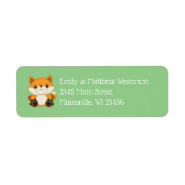 Fox Baby Dusche Woodland Animal