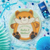 Fox Baby Dusche Woodland Animal Pappteller (Party)