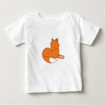 Fox Baby Fine Jersey T - Shirt, White