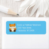 Fox Baby Shower Blue (Insitu)
