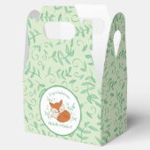 Fox Baby Shower Woodland Tiere Geschenkschachtel (Geöffnet)