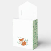 Fox Baby Shower Woodland Tiere Geschenkschachtel (Geöffnet)