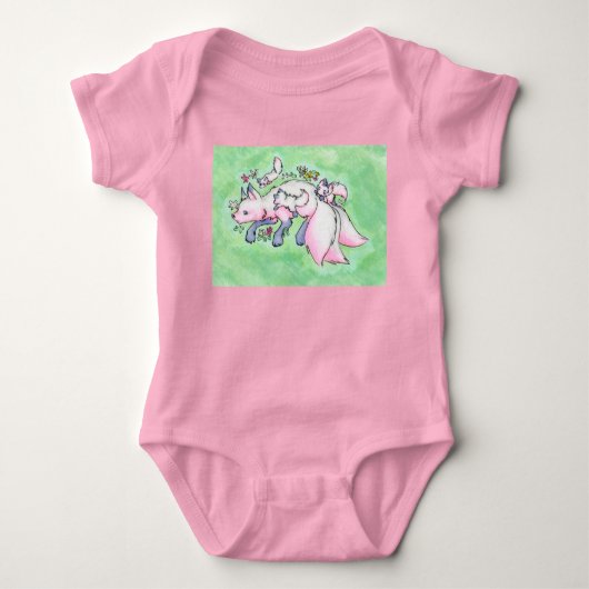 Fox Baby Strampler (Vorderseite)