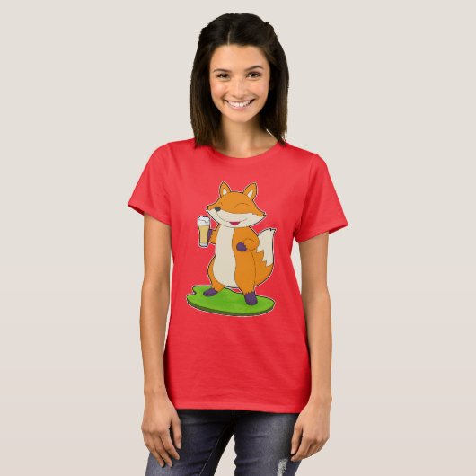 Fox Beer T-Shirt (Vorne ganz)