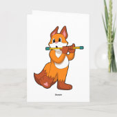 Fox bei Musik mit Flute.PNG Karte (Rückseite)