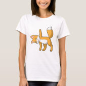Fox bei Yoga Stretching T-Shirt (Vorderseite)