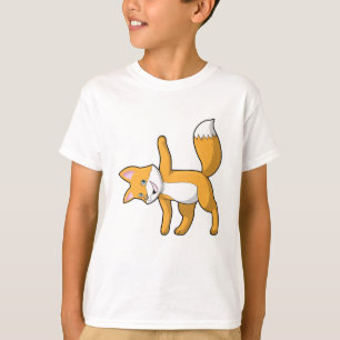 Fox bei Yoga Stretching T-Shirt