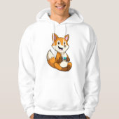 Fox beim Spielen mit Controller Hoodie (Vorderseite)
