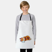 Fox beim Weinen Schürze (Getragen)