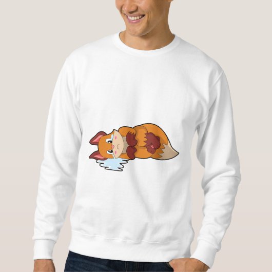 Fox beim Weinen Sweatshirt (Vorderseite)