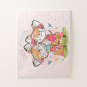 Fox Best Friends Puzzle (Vertikal)