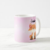 Fox Best Mama je Coffee Tasse Geschenk (VorderseiteRechts)