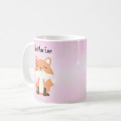 Fox Best Mama je Coffee Tasse Geschenk (Vorderseite Links)