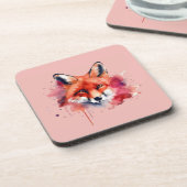 Fox Beverage Coaster Getränkeuntersetzer (Linke Seite)