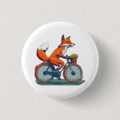 Fox Bicycle Button (Vorderseite)