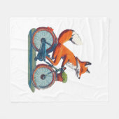 Fox Bicycle Fleecedecke (Vorderseite (Horizontal))