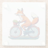 Fox Bicycle Glasuntersetzer (Rückseite)