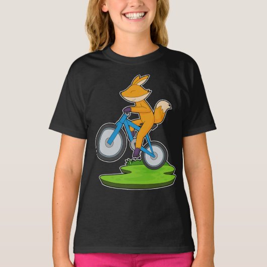 Fox Bicycle T-Shirt (Vorderseite)