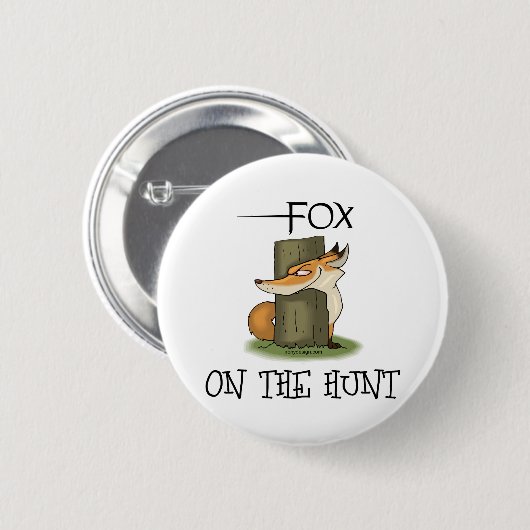 Fox-Bild Button (Vorne & Hinten)