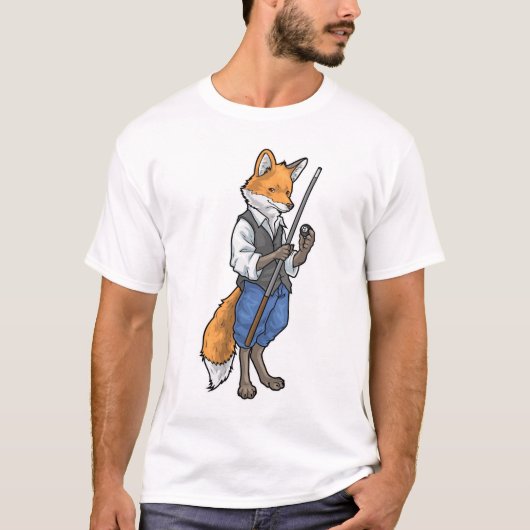 Fox Billard Queue Sport T-Shirt (Vorderseite)