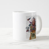 Fox Birdkeeper mit Artichoke Jumbo-Tasse (Vorderseite Rechts)