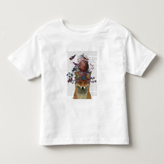 Fox Birdkeeper mit Artichoke Kleinkind T-shirt (Vorderseite)