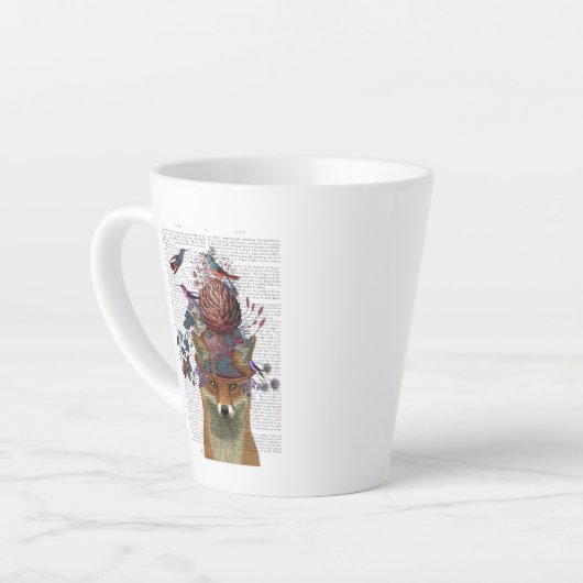 Fox Birdkeeper mit Artichoke Milchtasse (Linke Ecke)
