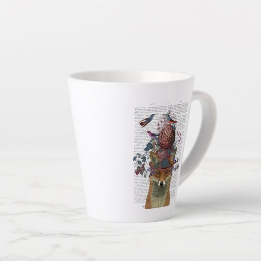 Fox Birdkeeper mit Artichoke Milchtasse (Rechte Ecke)