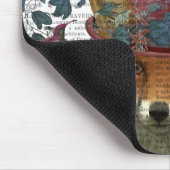 Fox Birdkeeper mit Artichoke Mousepad (Ecke)