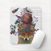 Fox Birdkeeper mit Artichoke Mousepad (Mit Mouse)