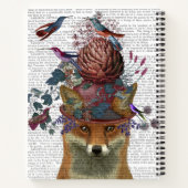 Fox Birdkeeper mit Artichoke Notizblock (Rückseite)