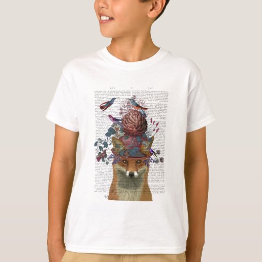 Fox Birdkeeper mit Artichoke T-Shirt (Vorderseite)