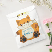 Fox Birthday Party Blue Geschenktütchen (Versiegelt)