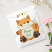 Fox Birthday Party Green Geschenktütchen (Versiegelt)
