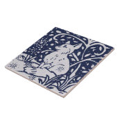 Fox Blue Gray Granite Stone Woodland Art Art Fliese (Seite)