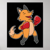 Fox Boxing Poster (Vorne)