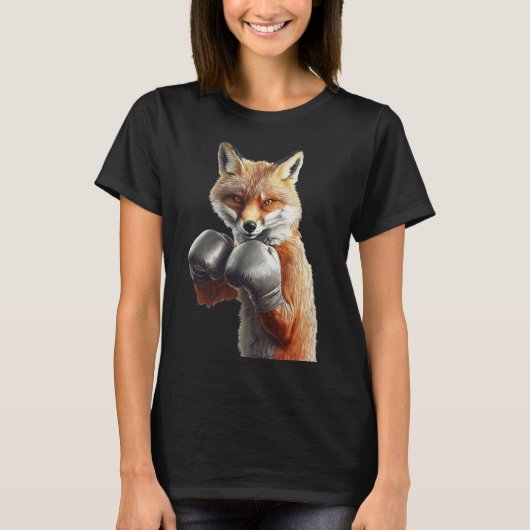 Fox Boxing T-Shirt (Vorderseite)